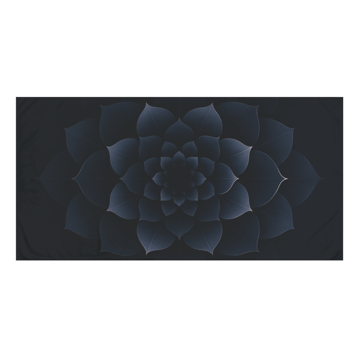 Petal Eclipse Rosette stylish beach towels