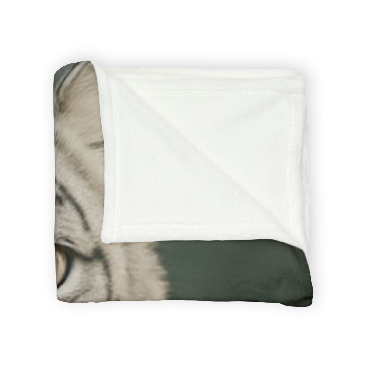 Hidden Realm Snow Leopard soft fleece blankets