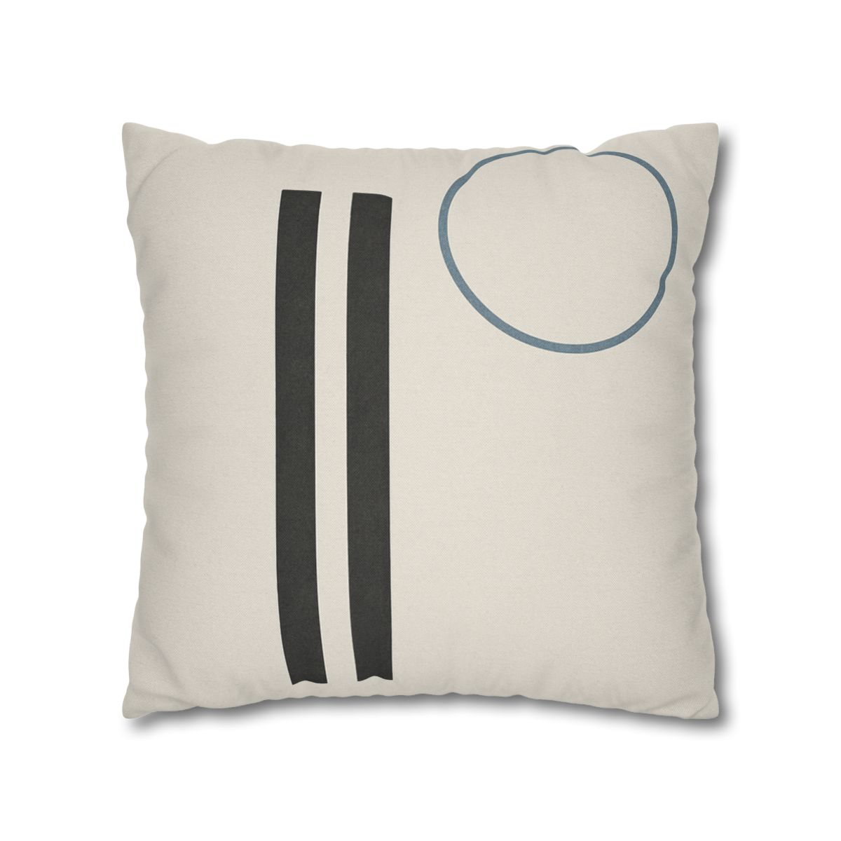 Split Column And Floating Ring designer print pillow cases