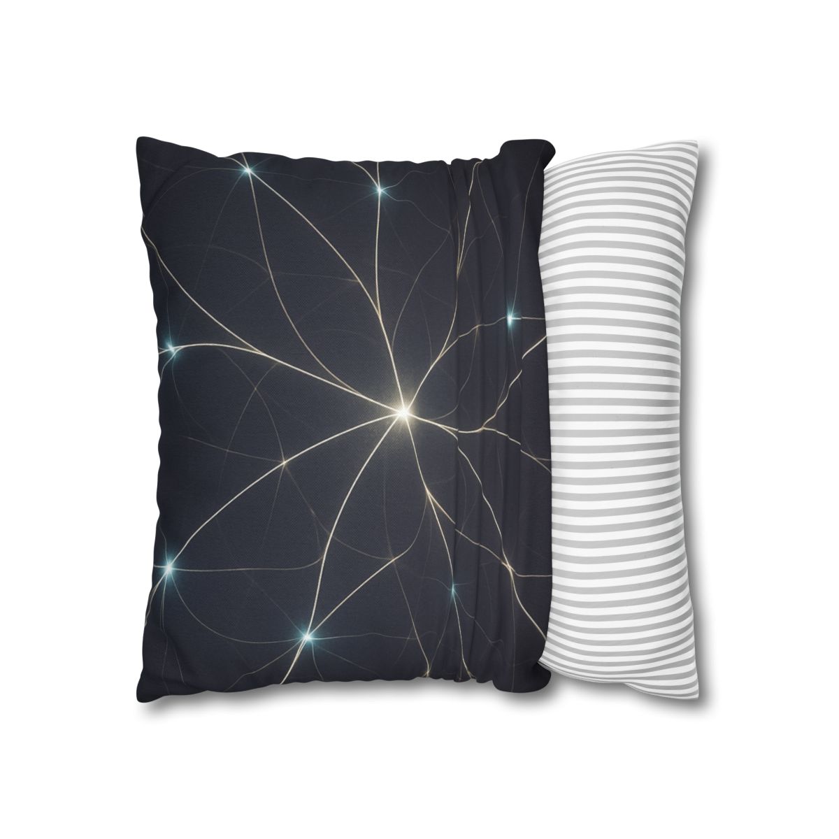 Quantum Dust Lattice designer print pillow cases