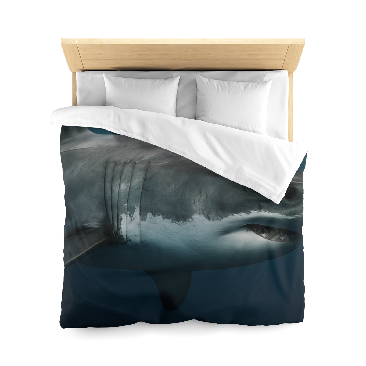 Silent Hunter Great White Shark stylish duvet covers