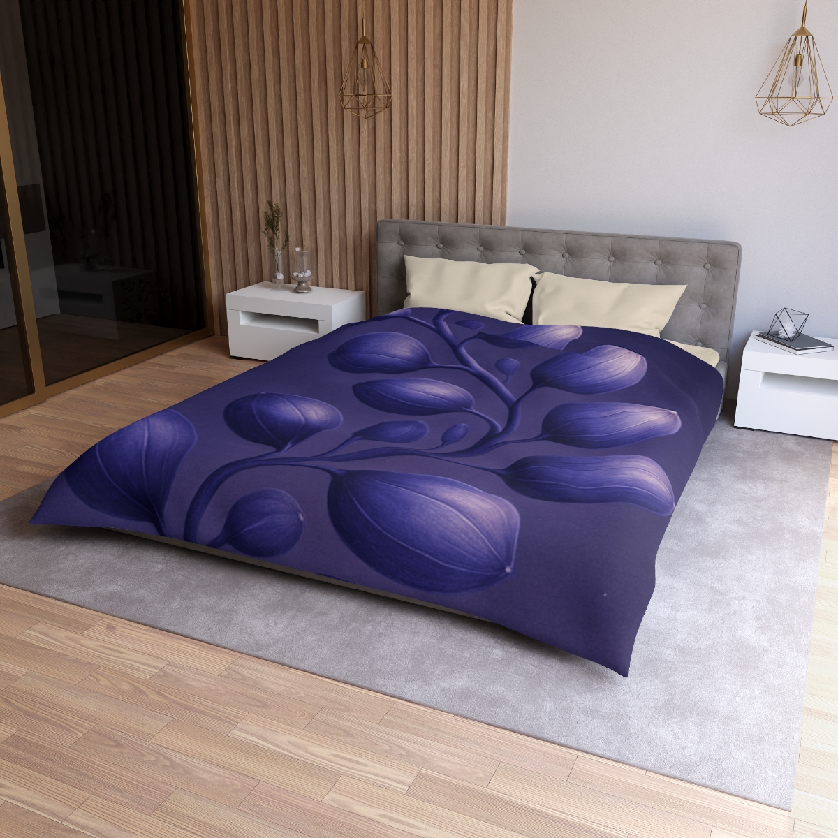 Seed Pod Helix Constellation unique patterned duvets