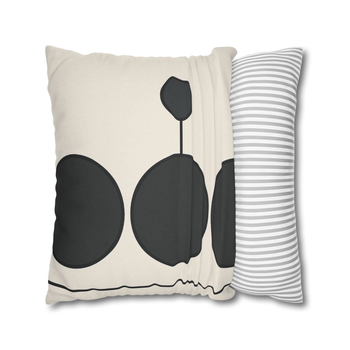 Staggered Trio With Guiding Line personalized pillow covers