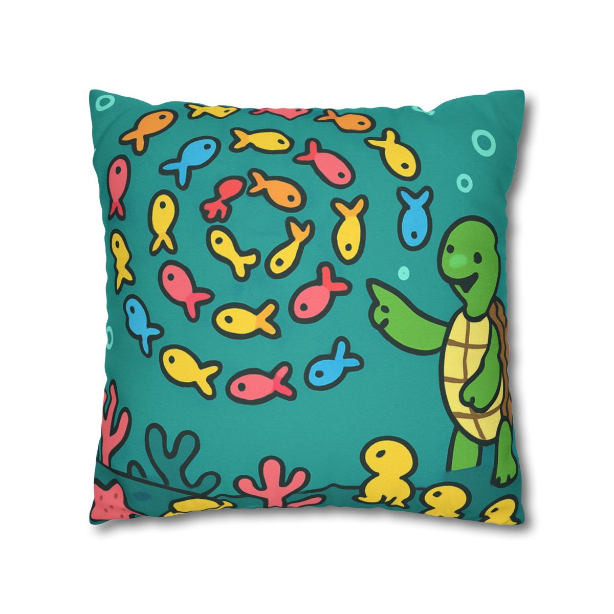 Galaxy Reef School Of Fish stylish decorative pillowcases