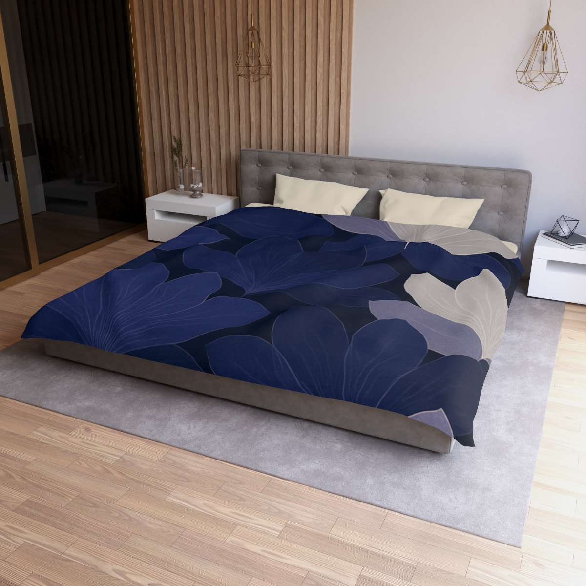 Petal Shadow Tessellation unique patterned duvets