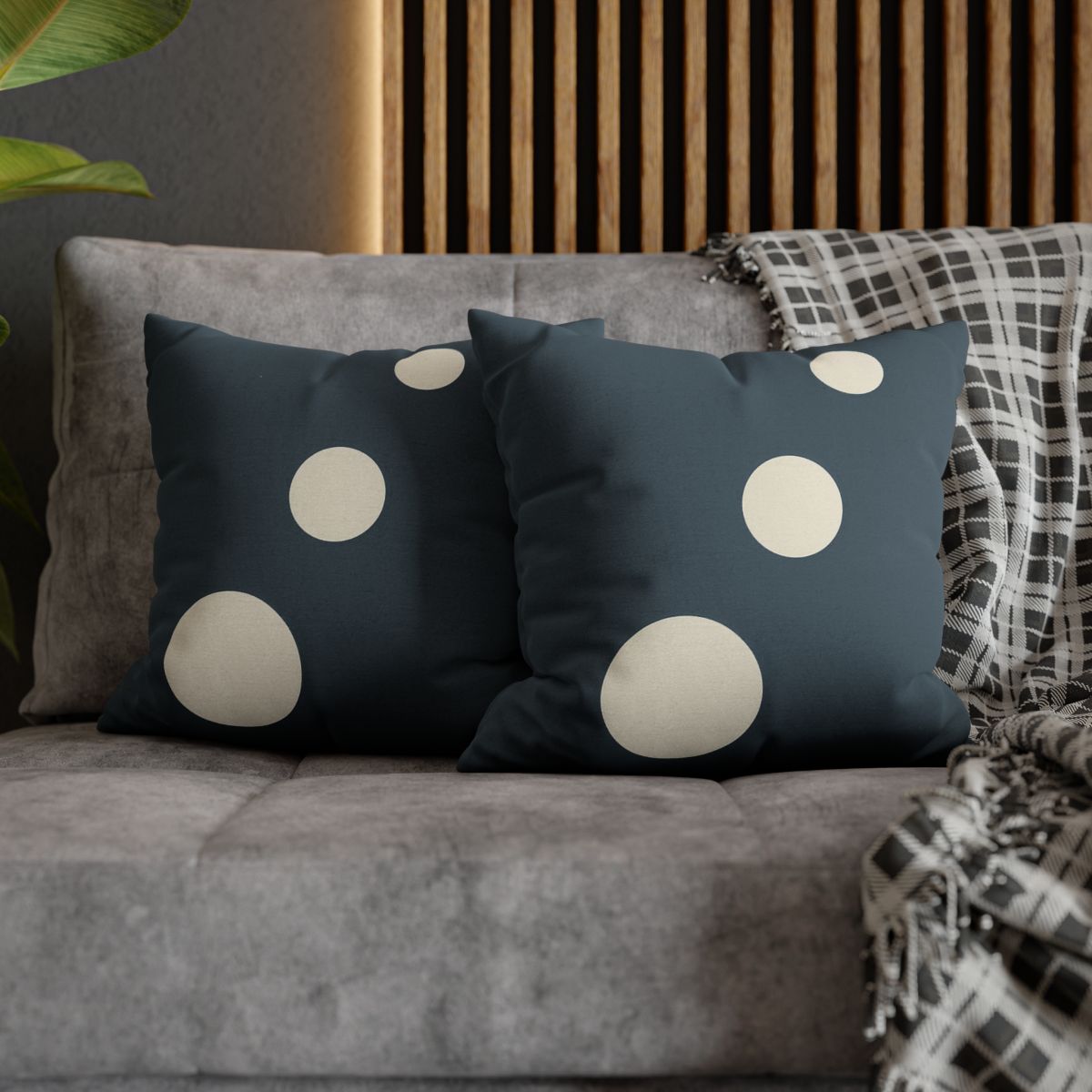 Trio Of Staggered Circles custom pillow cases
