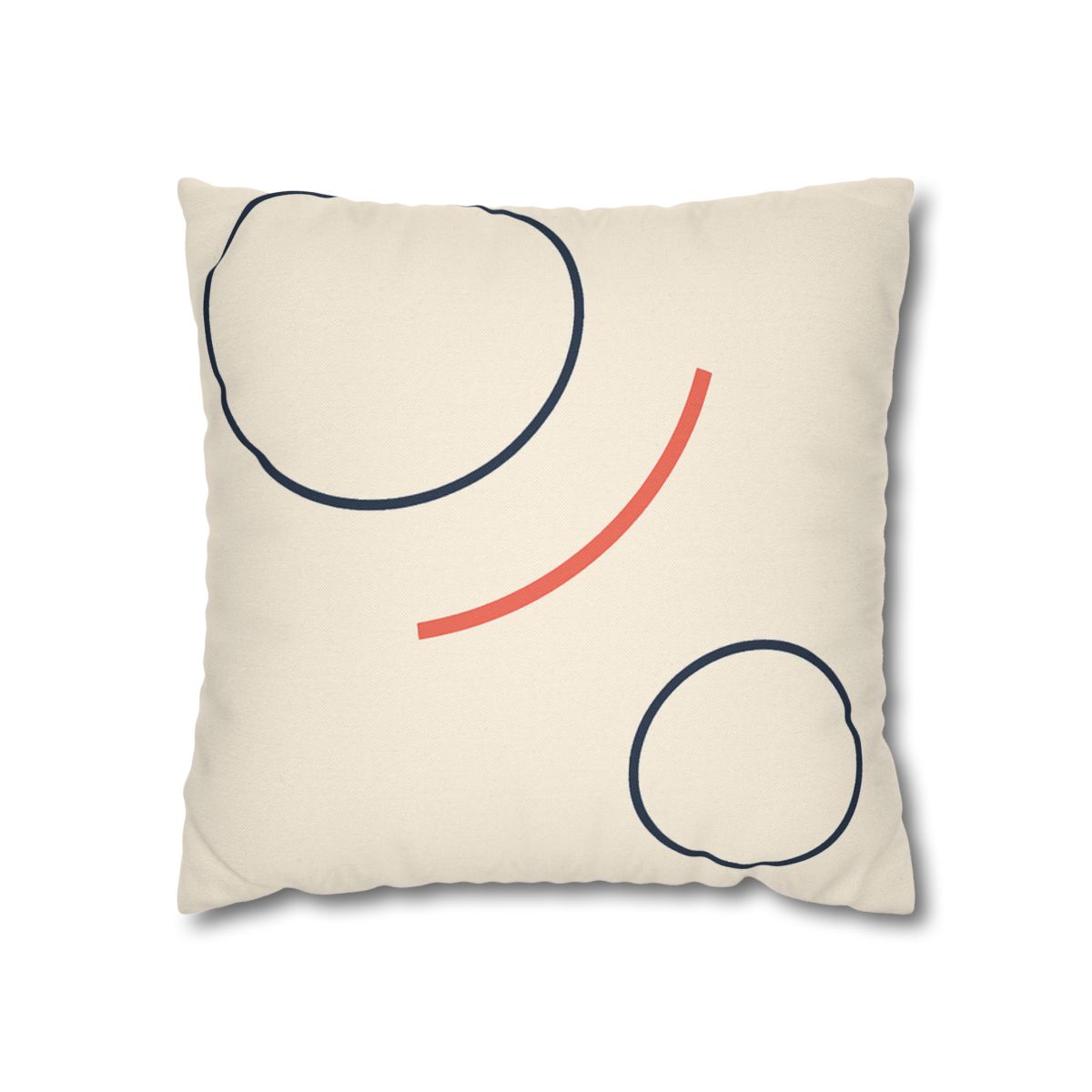 Orbit Gap Circle Pair custom pillow cases