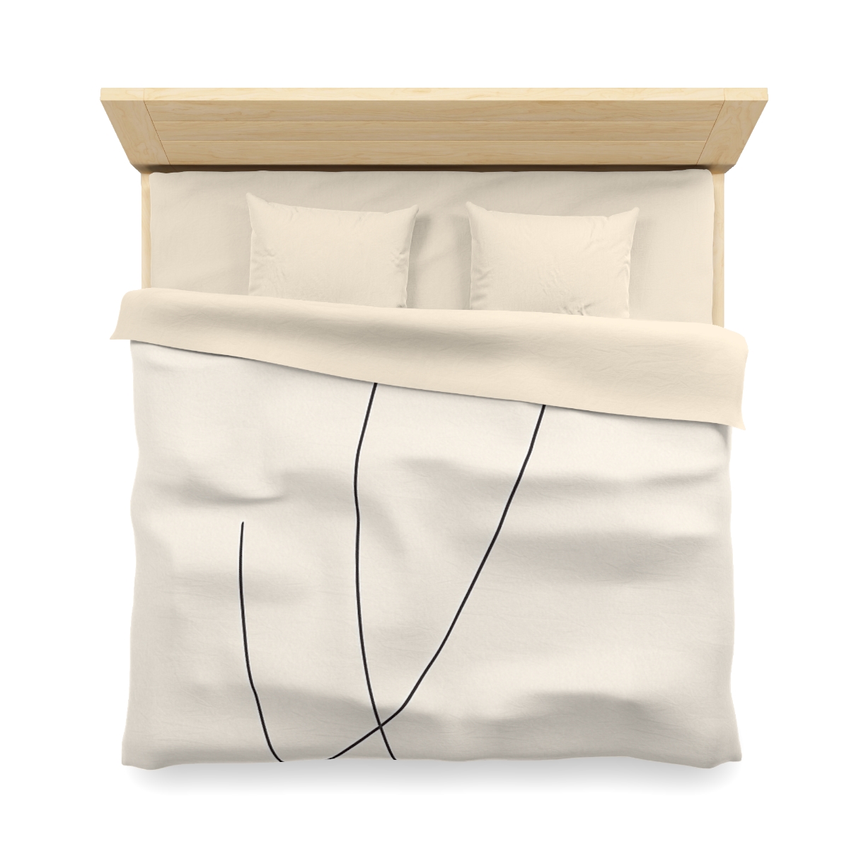 Orbital Line Constellation personalized bedding duvets