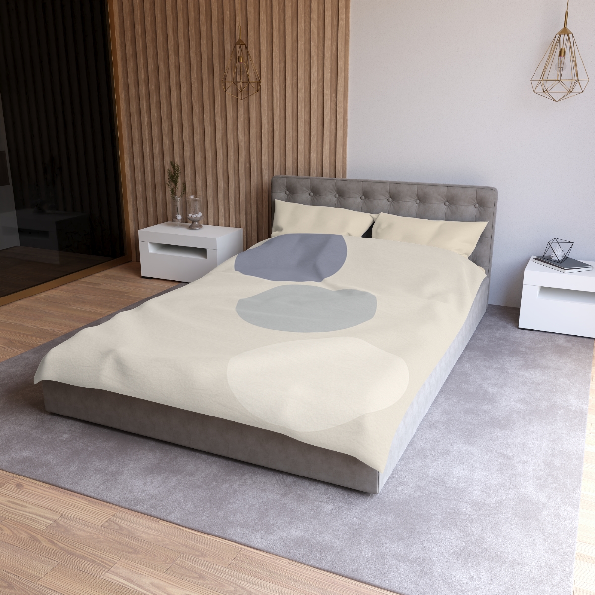 Staggered Circle Trio duvets for gifts