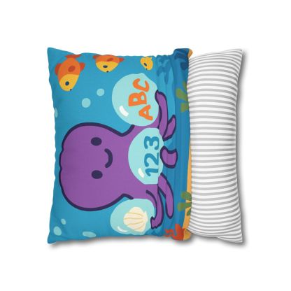Octopus Library Of Bubble Books trendy patterned pillow cases