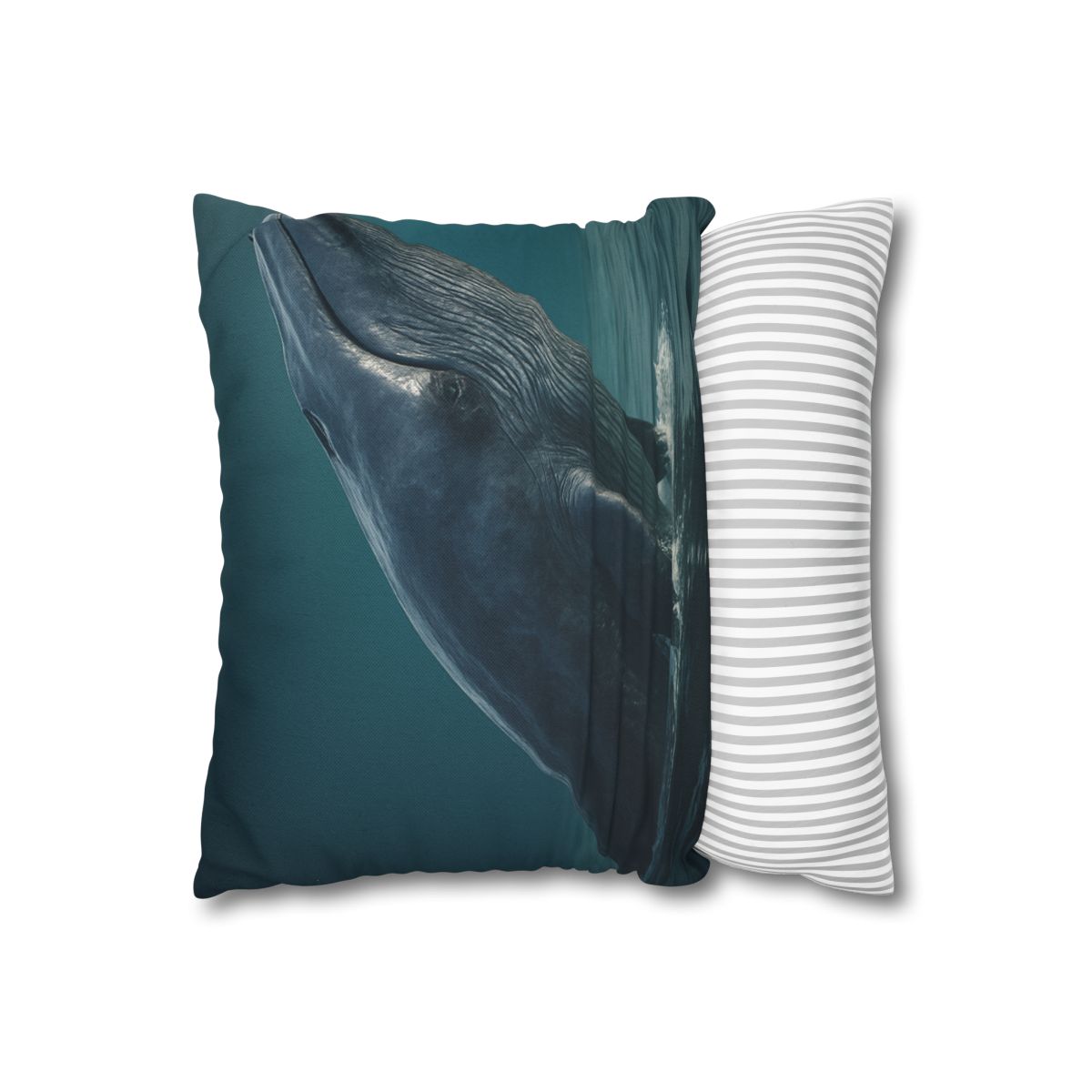 Ocean Song Blue Whale comfortable bedding pillow covers