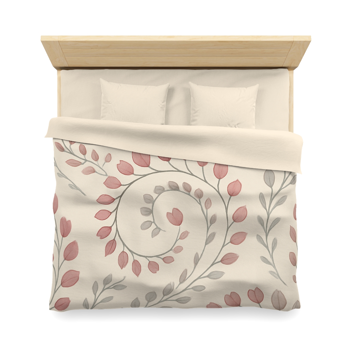 Bud Spiral Cascade custom duvets