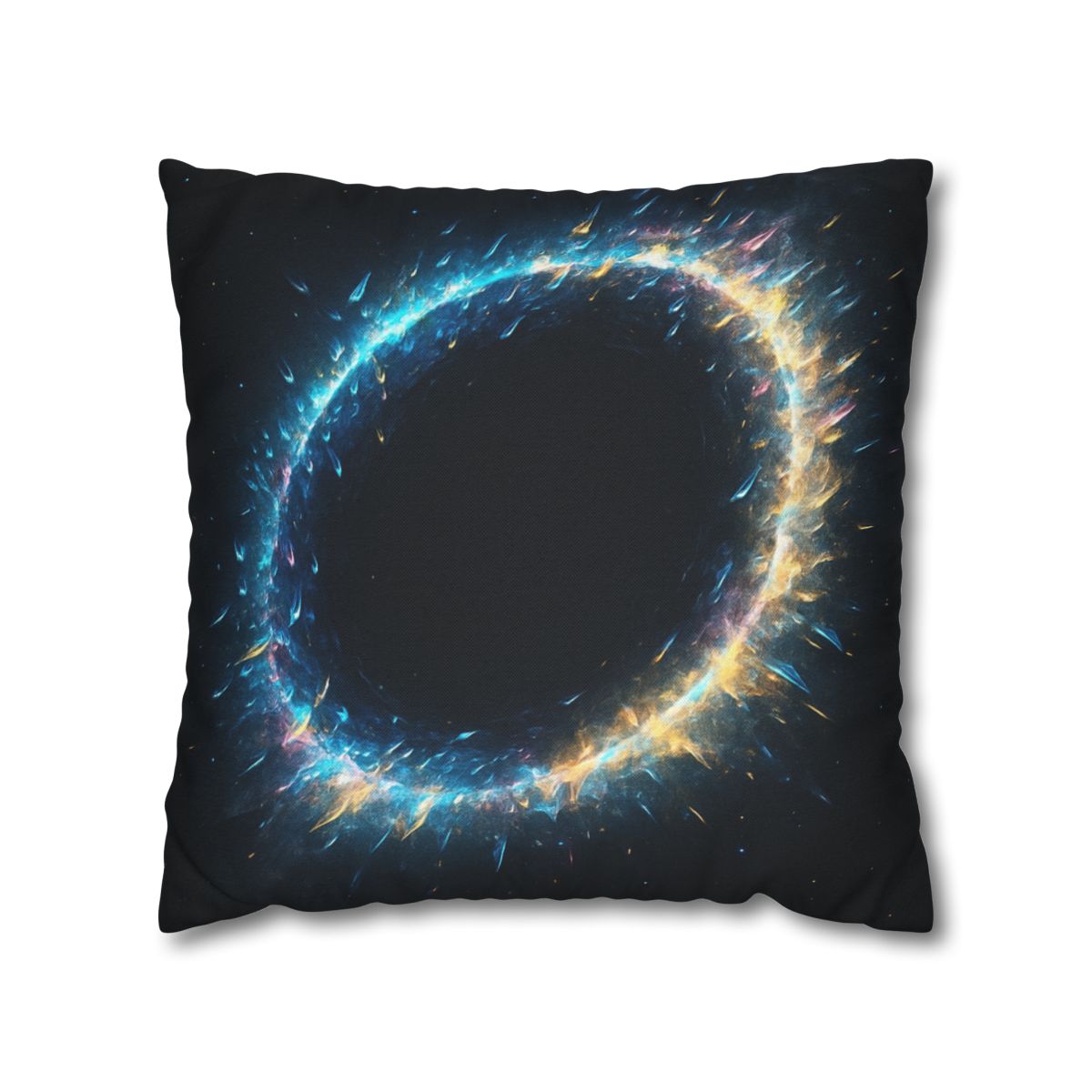 Prismatic Singularity Halo comfortable bedding pillow covers