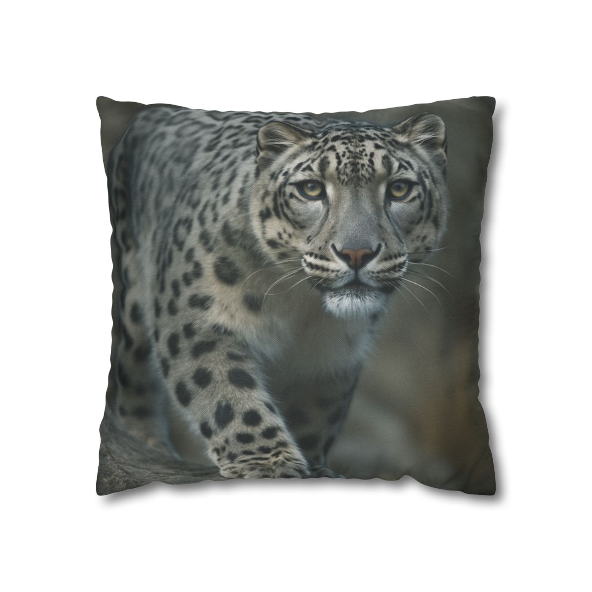 Starlit Sprint Snow Leopard comfortable bedding pillow covers