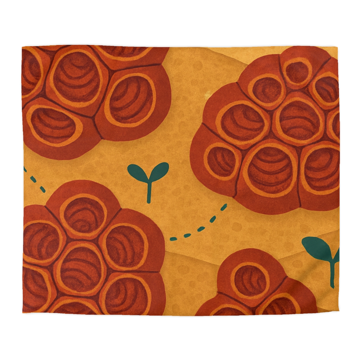 Seed Pod Mosaic soft comforter duvets