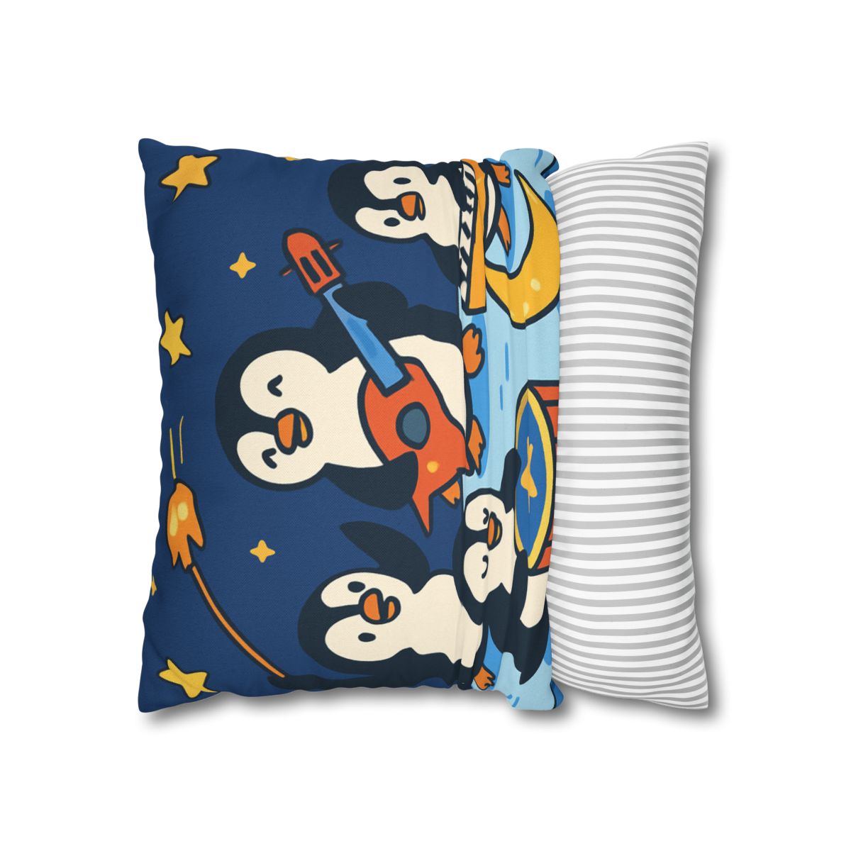 Starlight Symphony Penguin Band unique gift pillow cases