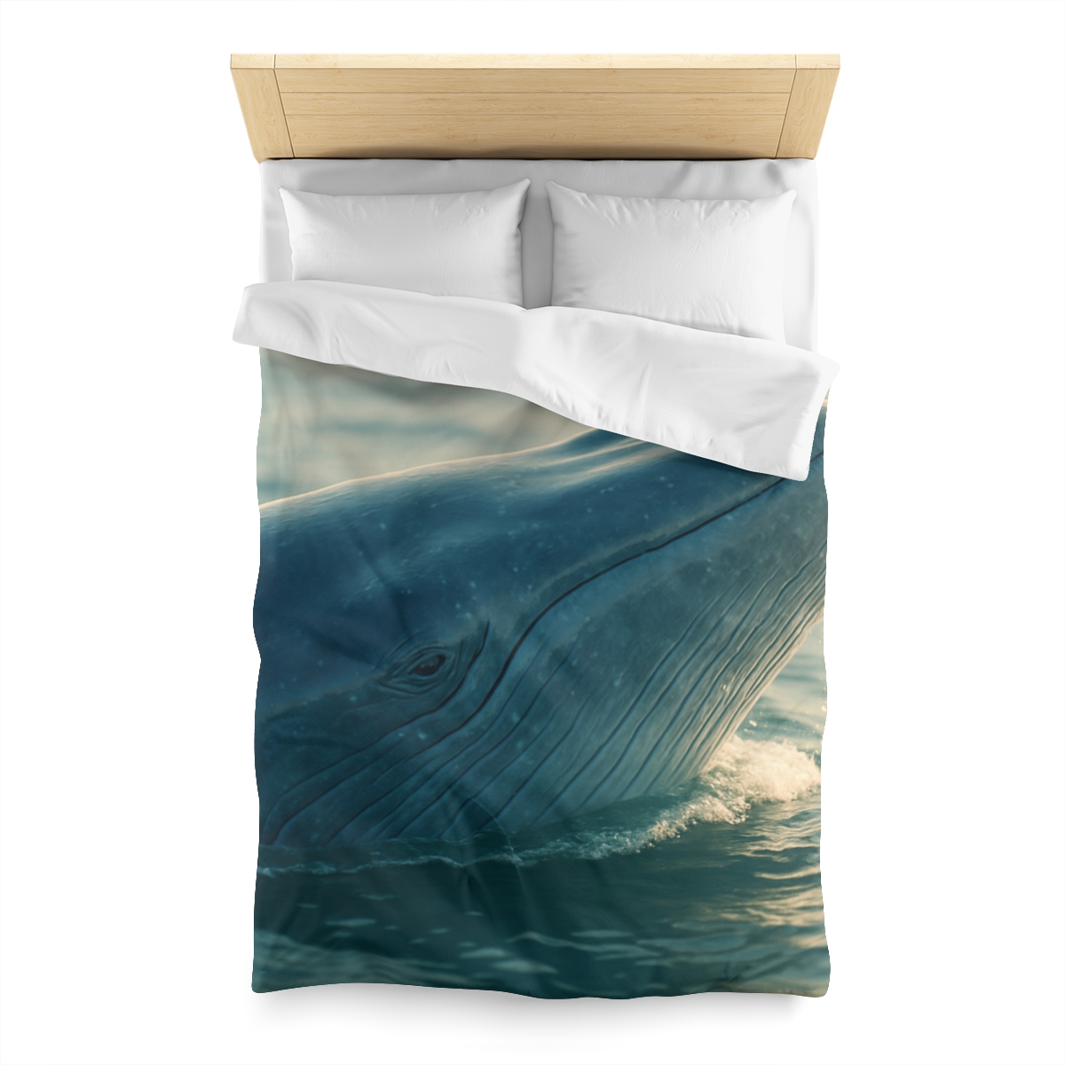 Ocean Song Blue Whale unique patterned duvets