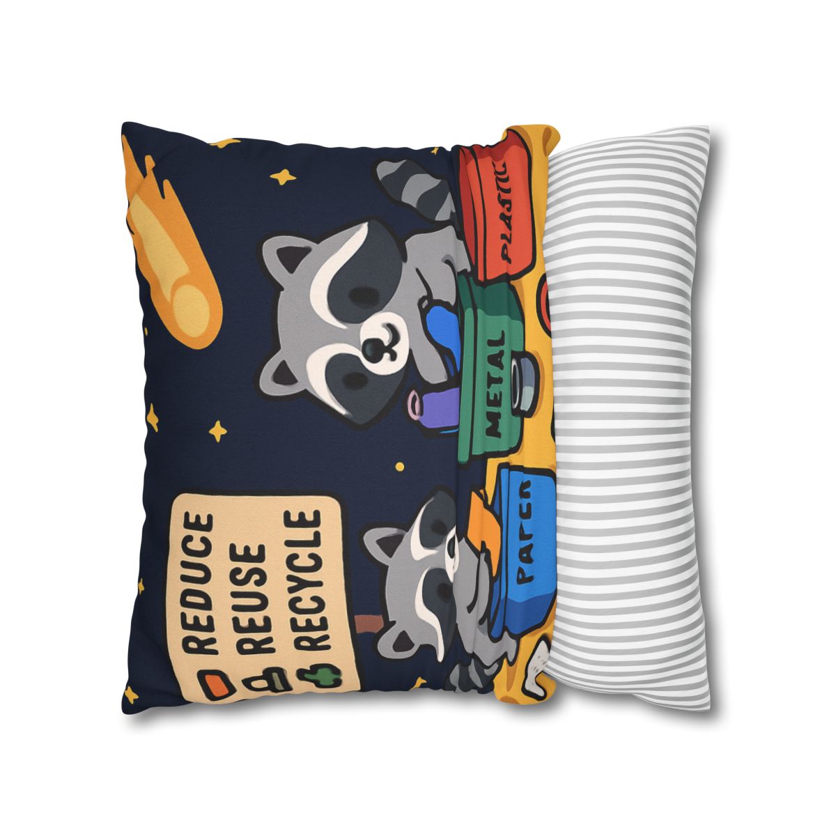 Comet Tail Recycling Rangers trendy patterned pillow cases