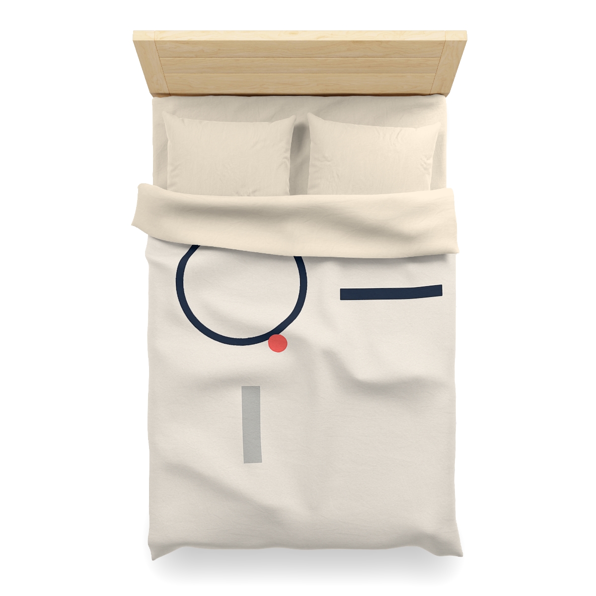 Quiet Orbit With Offset Bars personalized bedding duvets