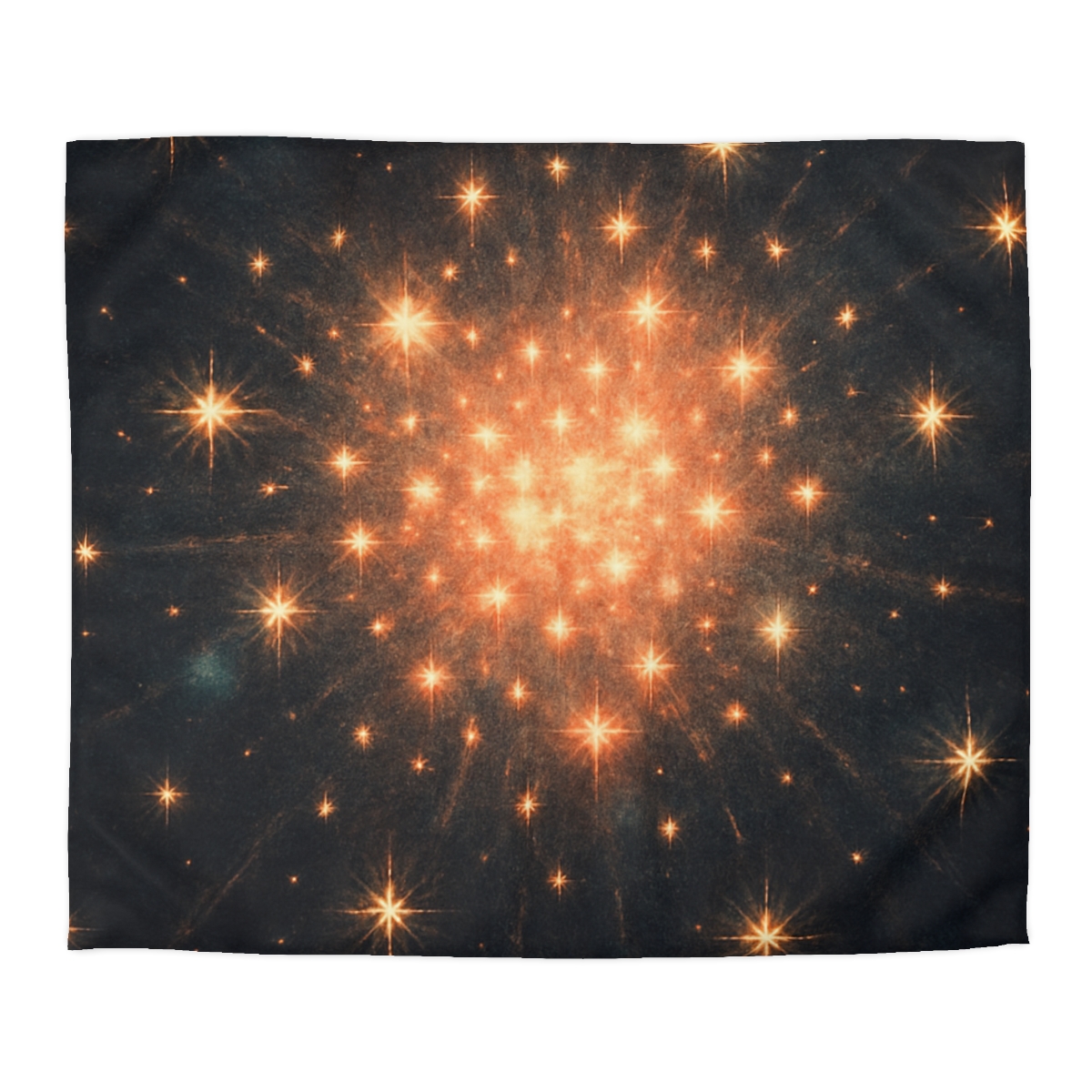 Starburst Mosaic Field unique patterned duvets