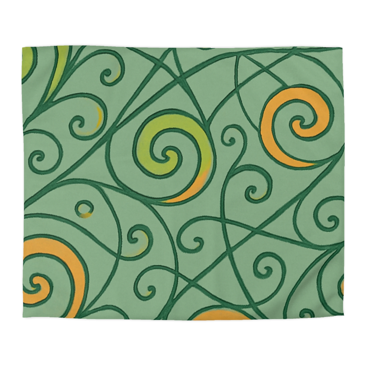 Tendril Spiral Lattice soft comforter duvets