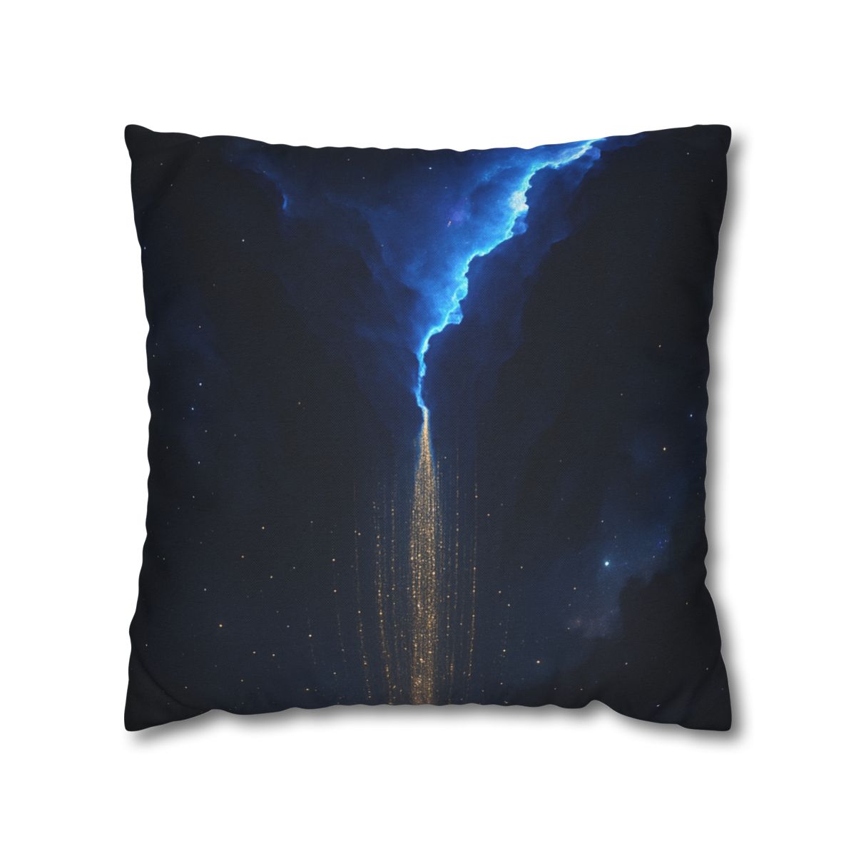 Luminous Rift Starfall stylish decorative pillowcases