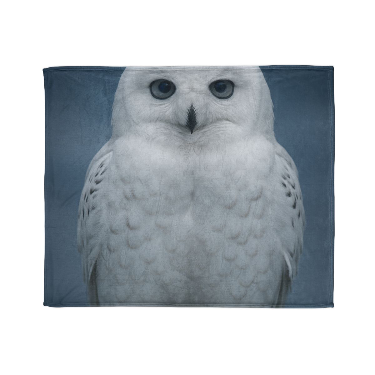 Midnight Watch Snowy Owl stylish throw blankets