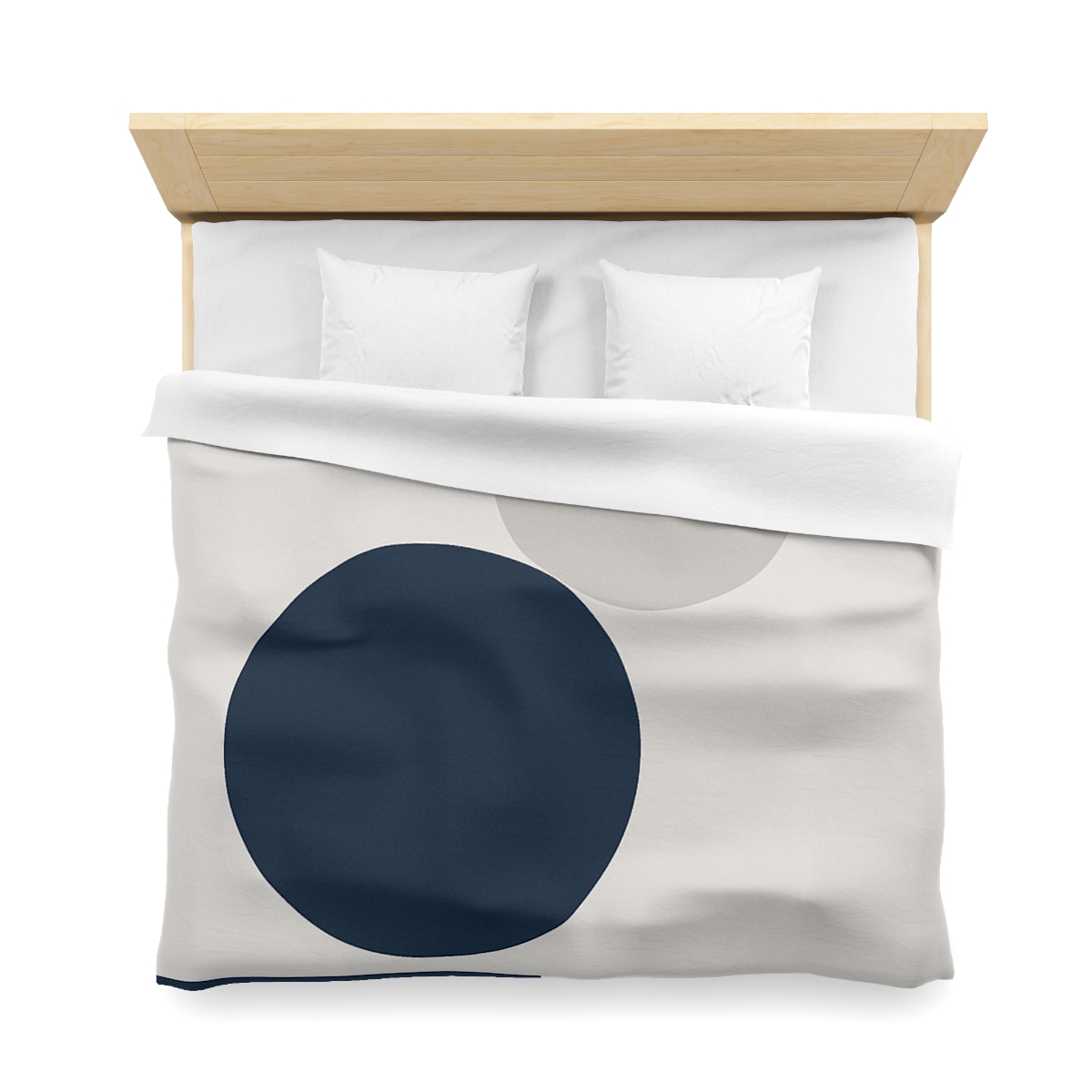 Three Orbiting Forms personalized bedding duvets