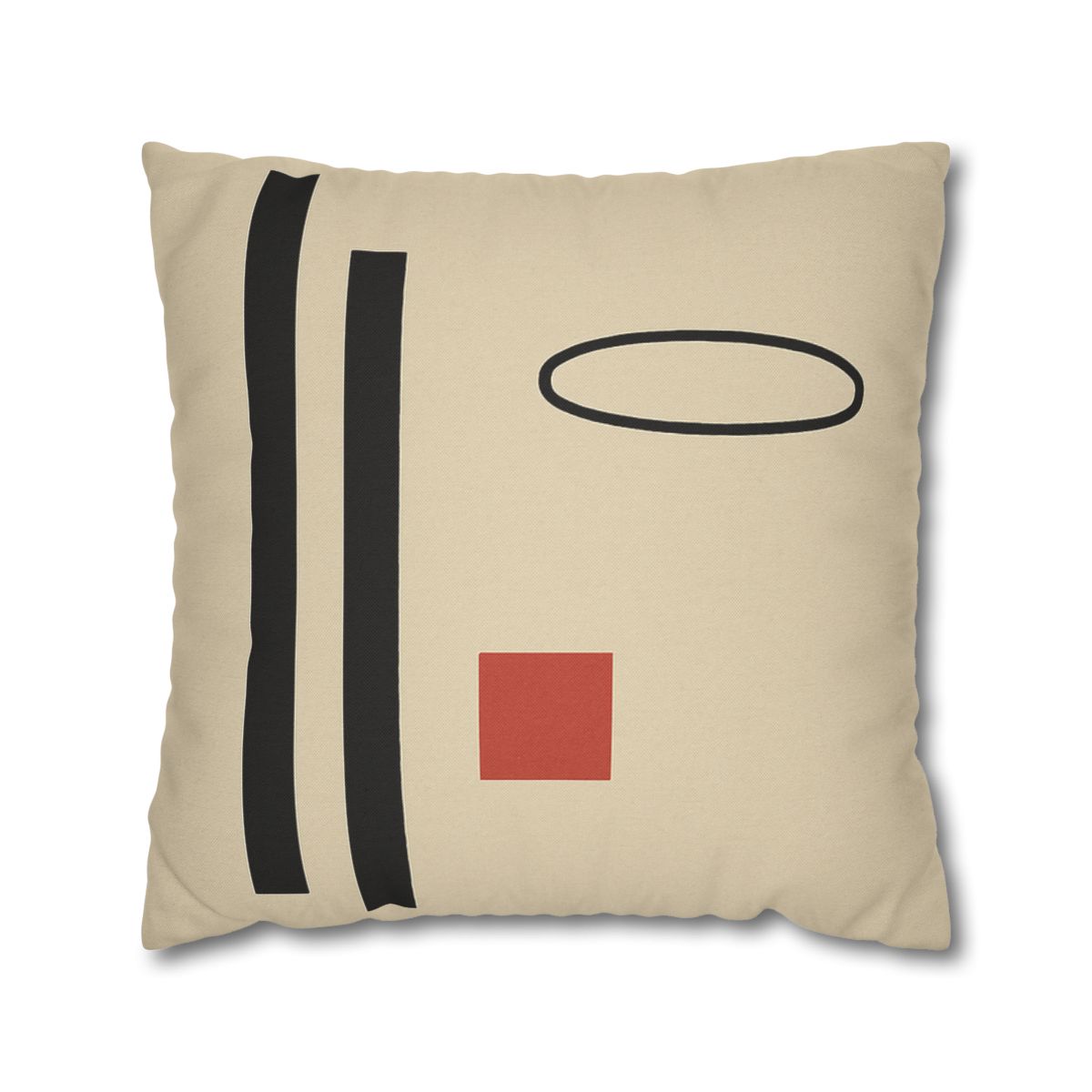 Aligned Posts With Floating Oval personalized pillow covers