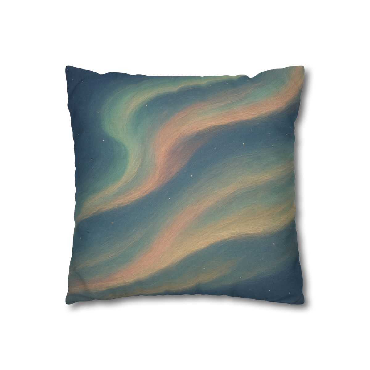 Spectral Aurora Drift designer print pillow cases