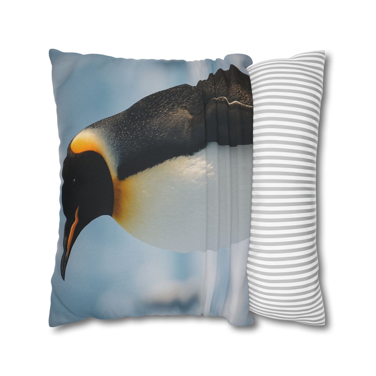 Emperor Penguin Polar Procession trendy patterned pillow cases