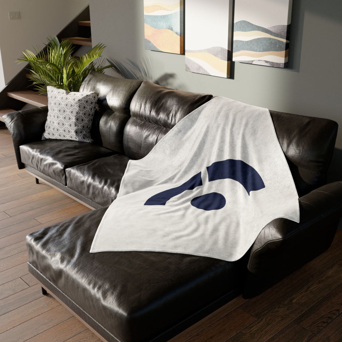 Twin Arcs Eclipse Study designer printed blankets