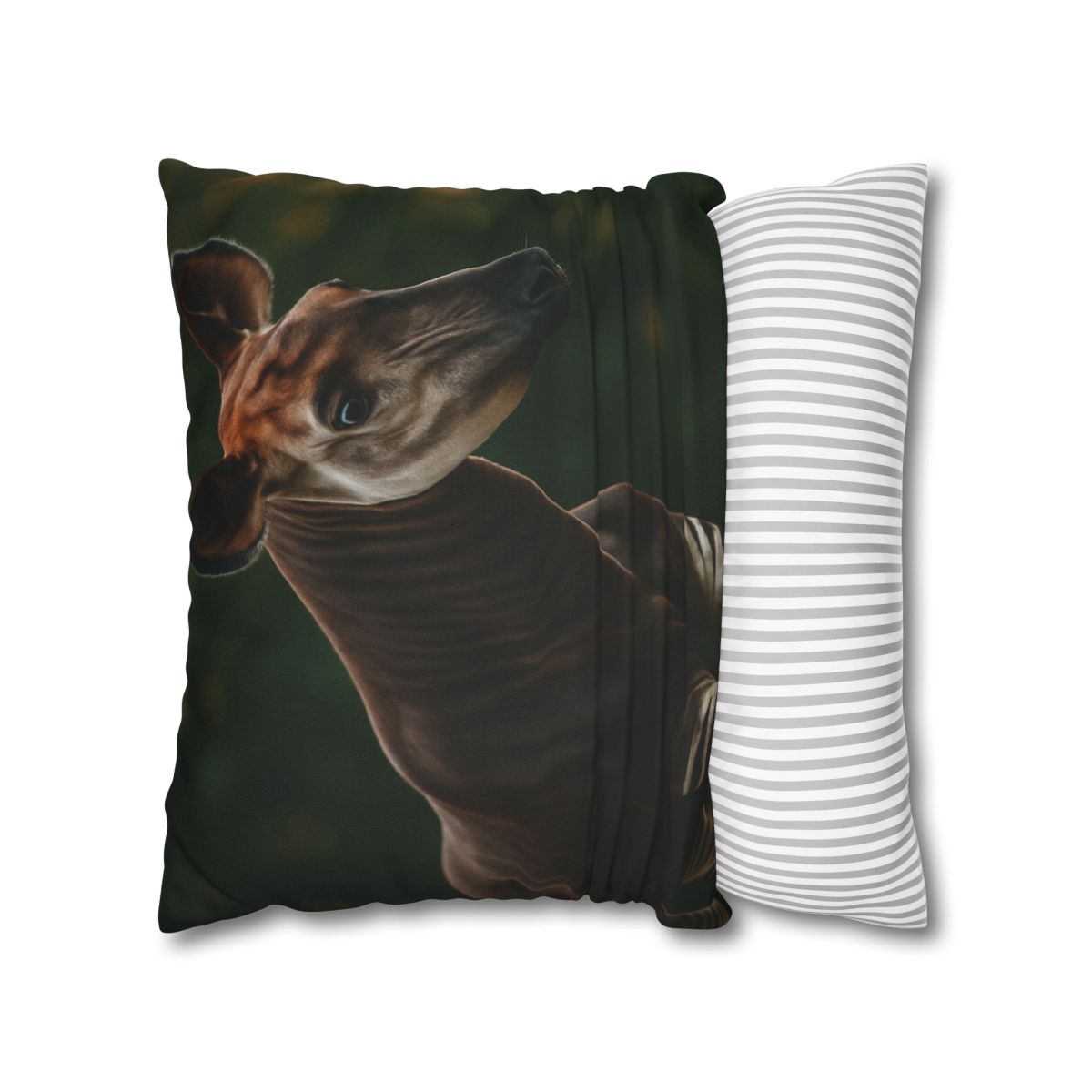 Velvet Shadow Okapi unique gift pillow cases