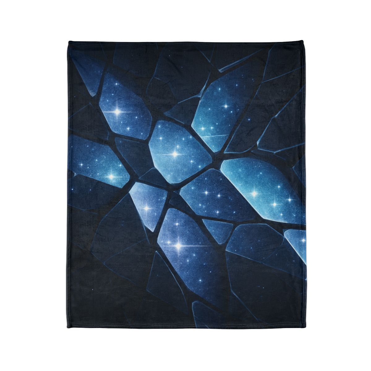 Starlit Fracture Mosaic custom blankets