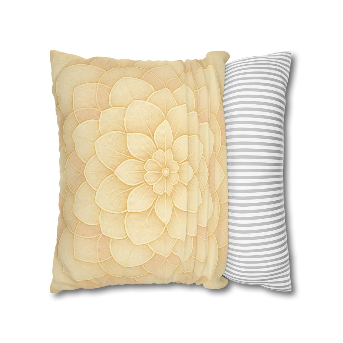 Petal Halo Lattice stylish decorative pillowcases