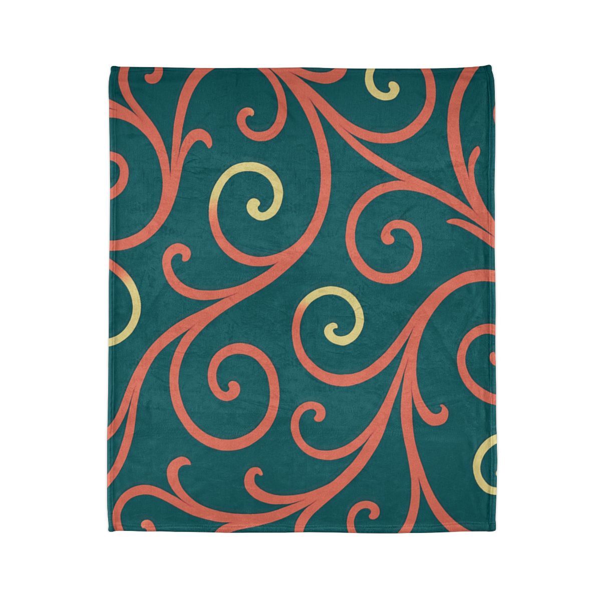 Curling Tendril Wave unique gift blanketscustom blankets