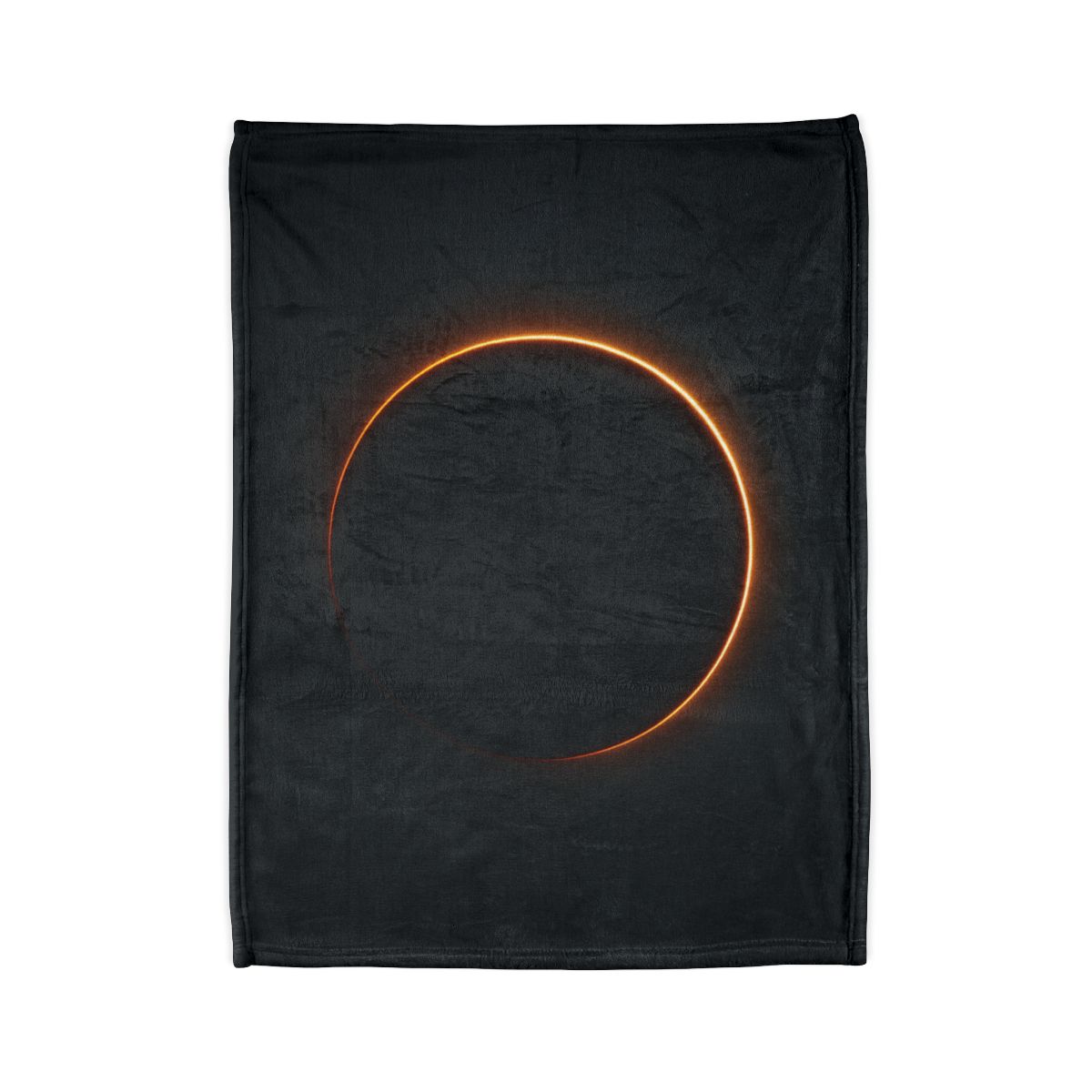 Void Horizon Silhouette Bloom stylish throw blankets