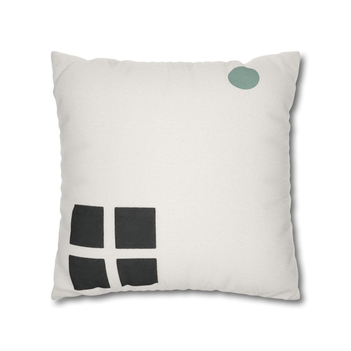 Corner Grid And Wandering Planet designer print pillow cases