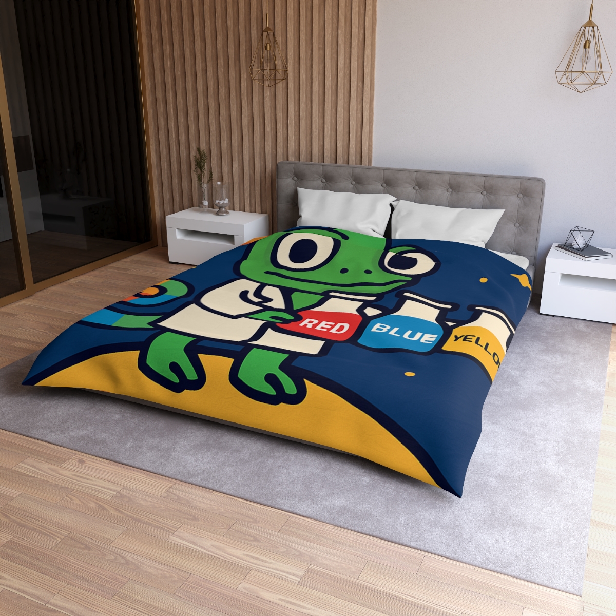Comet Chameleon Color Lab stylish duvet covers