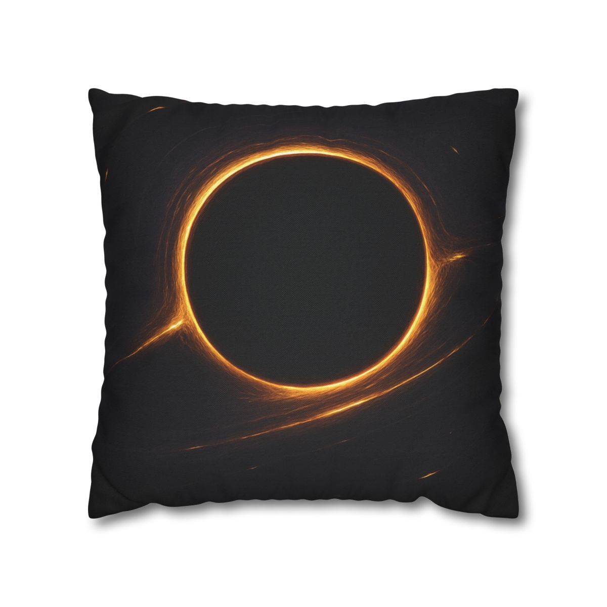 Black Hole Silhouette trendy patterned pillow cases