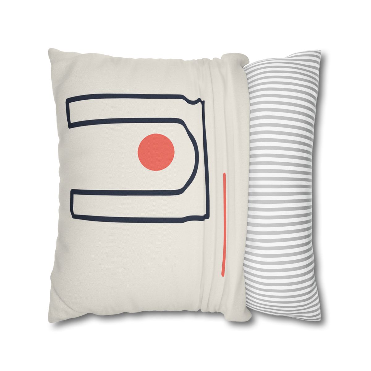 Orbit Gap Rectangles designer print pillow cases