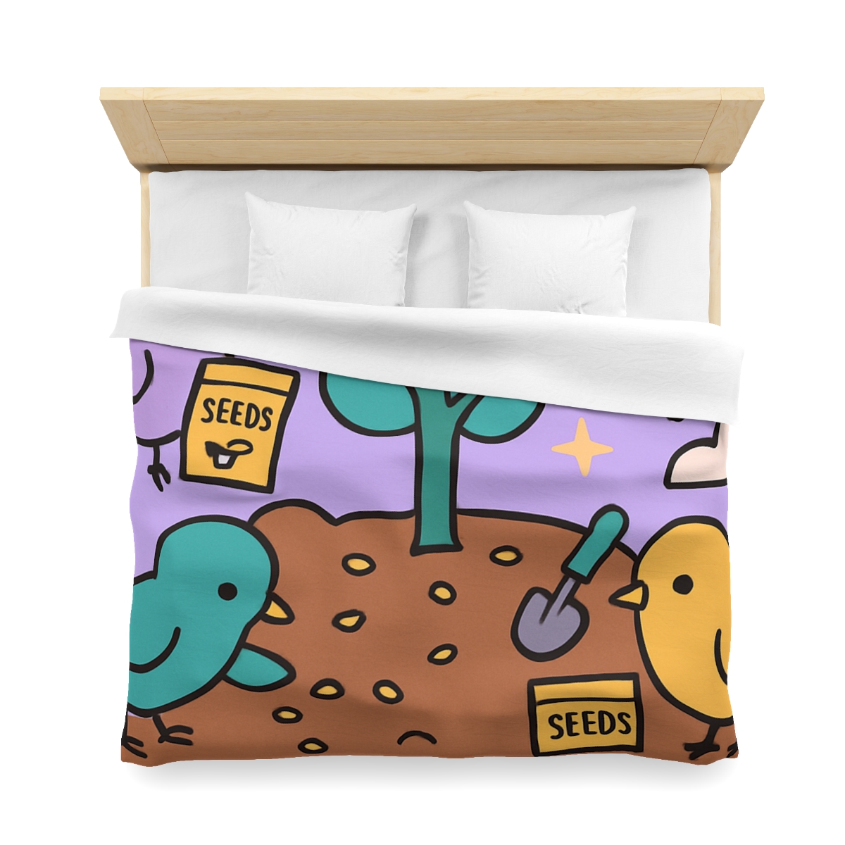 Galaxy Garden Aviary unique patterned duvets