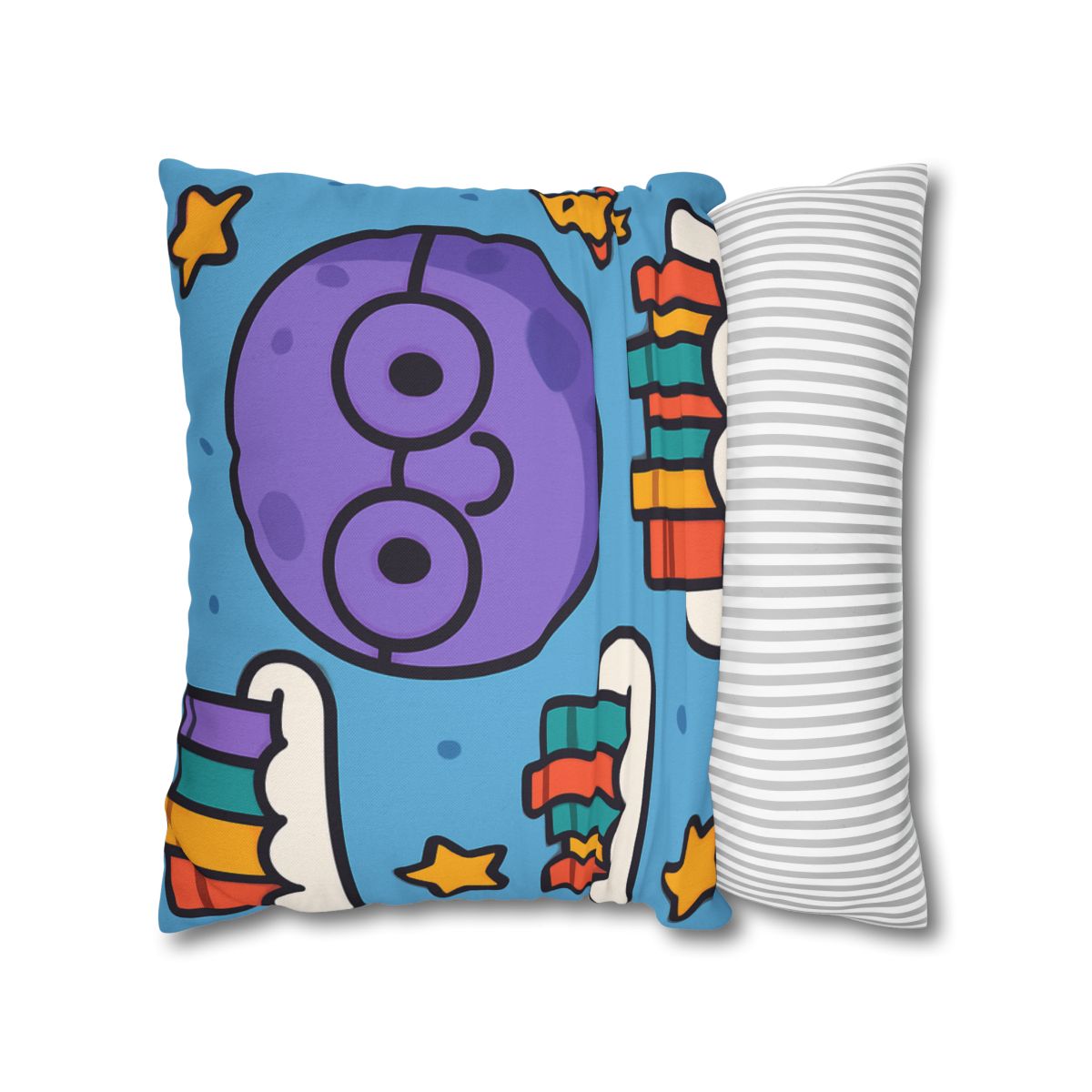 The Cloud Library Of Planet Puff soft cotton pillow cases