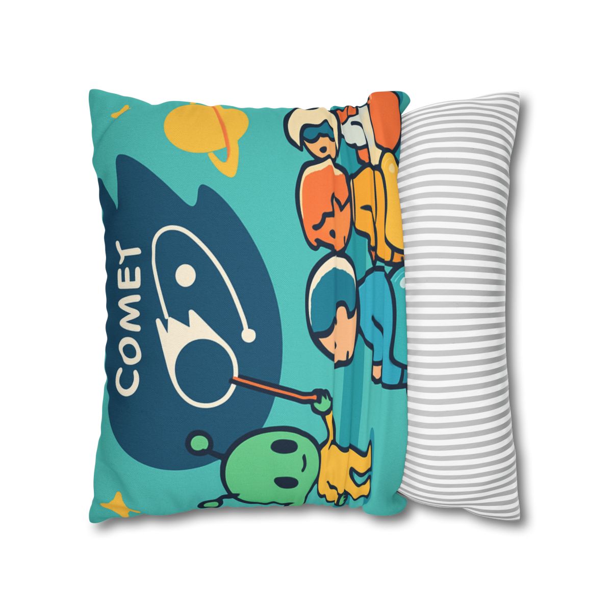 Comet Classroom On A Bubble Planet unique gift pillow cases