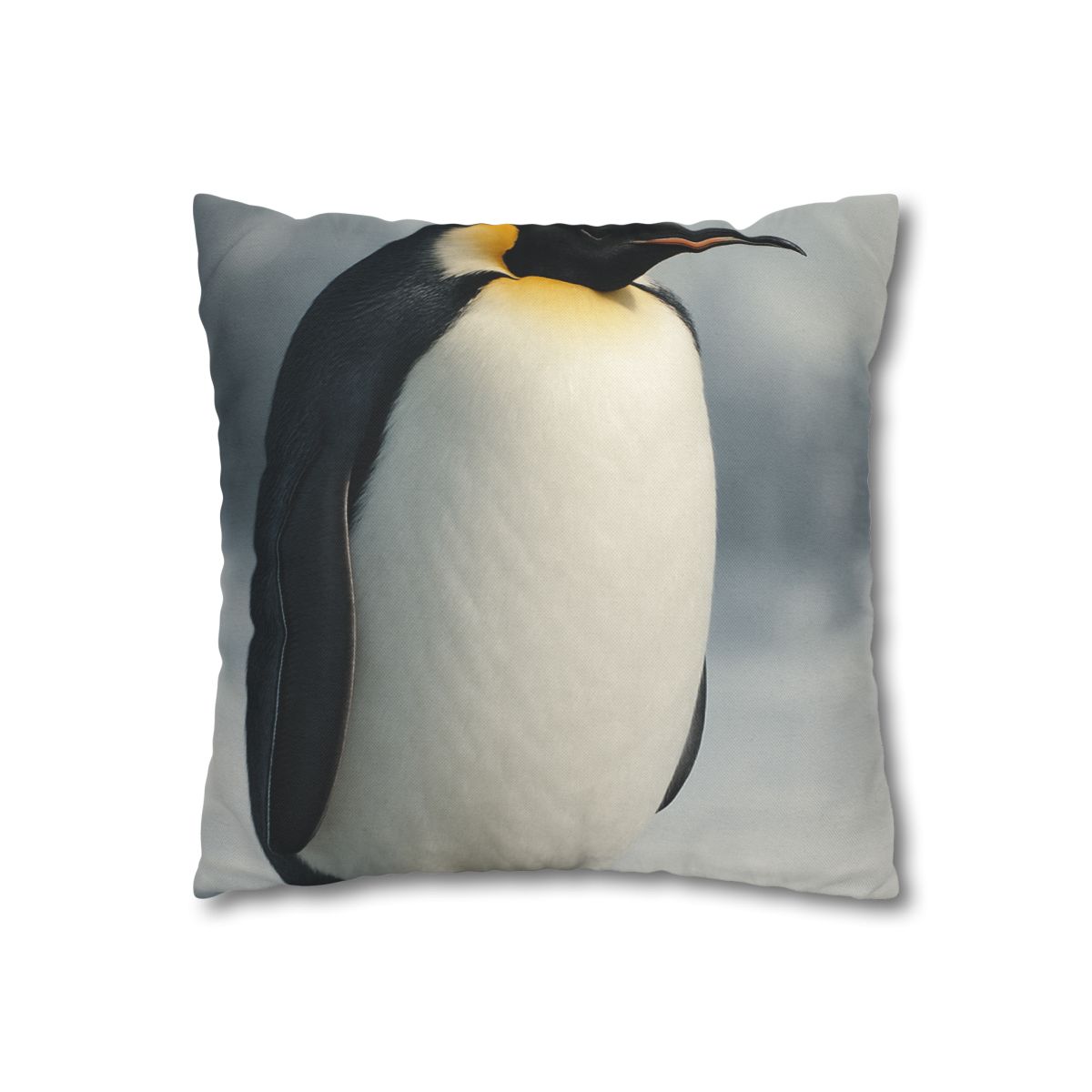 Moonlit Vigil Emperor Penguin soft cotton pillow cases