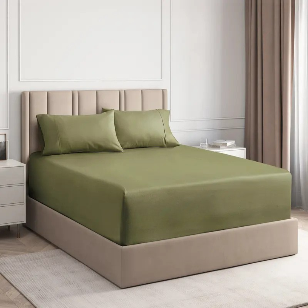 4 Piece Soft Microfiber Deep Pocket Sheet Set