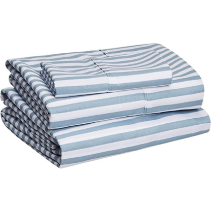 Lightweight Microfiber Printed Bed Sheet Set