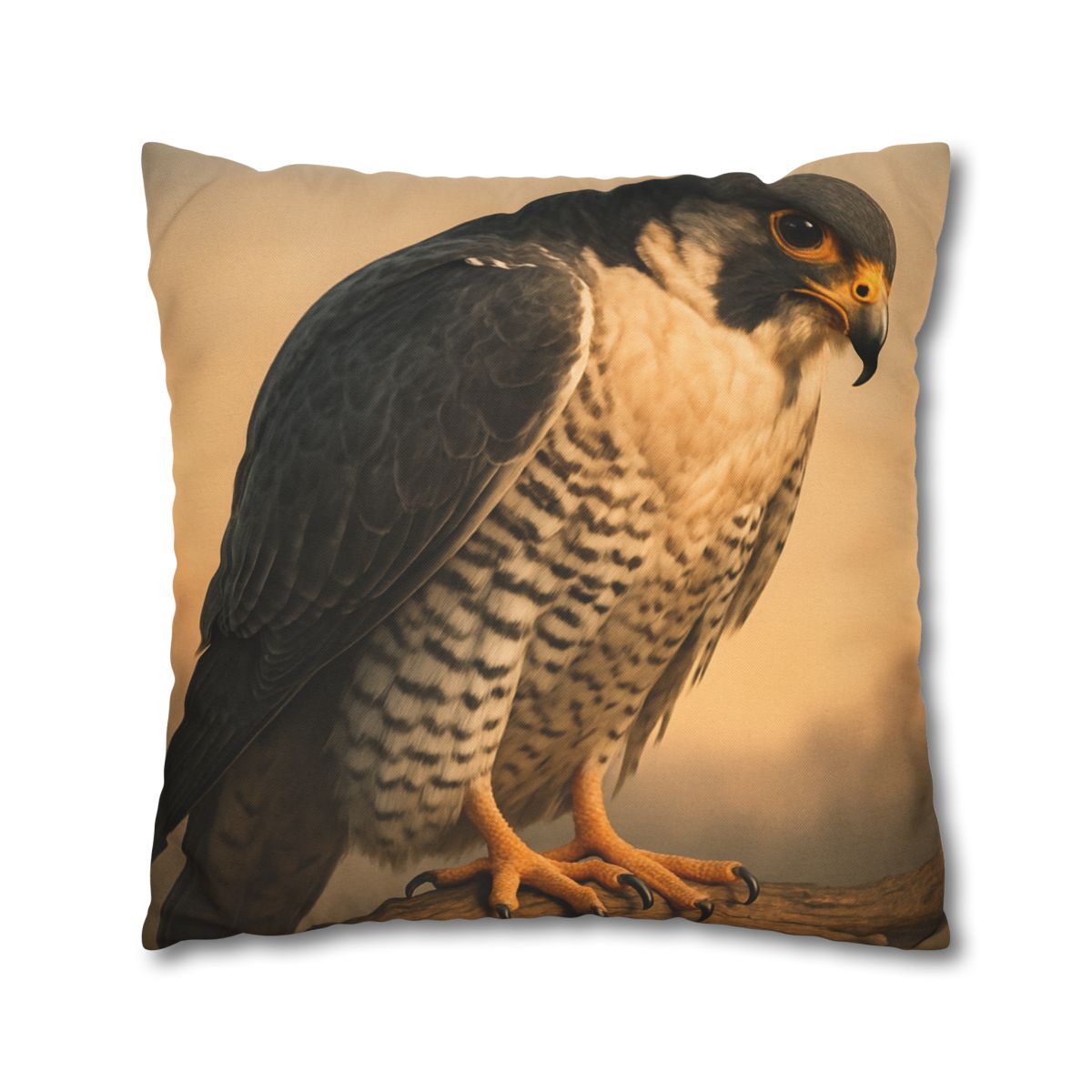 Solar Crest Peregrine Falcon trendy patterned pillow cases