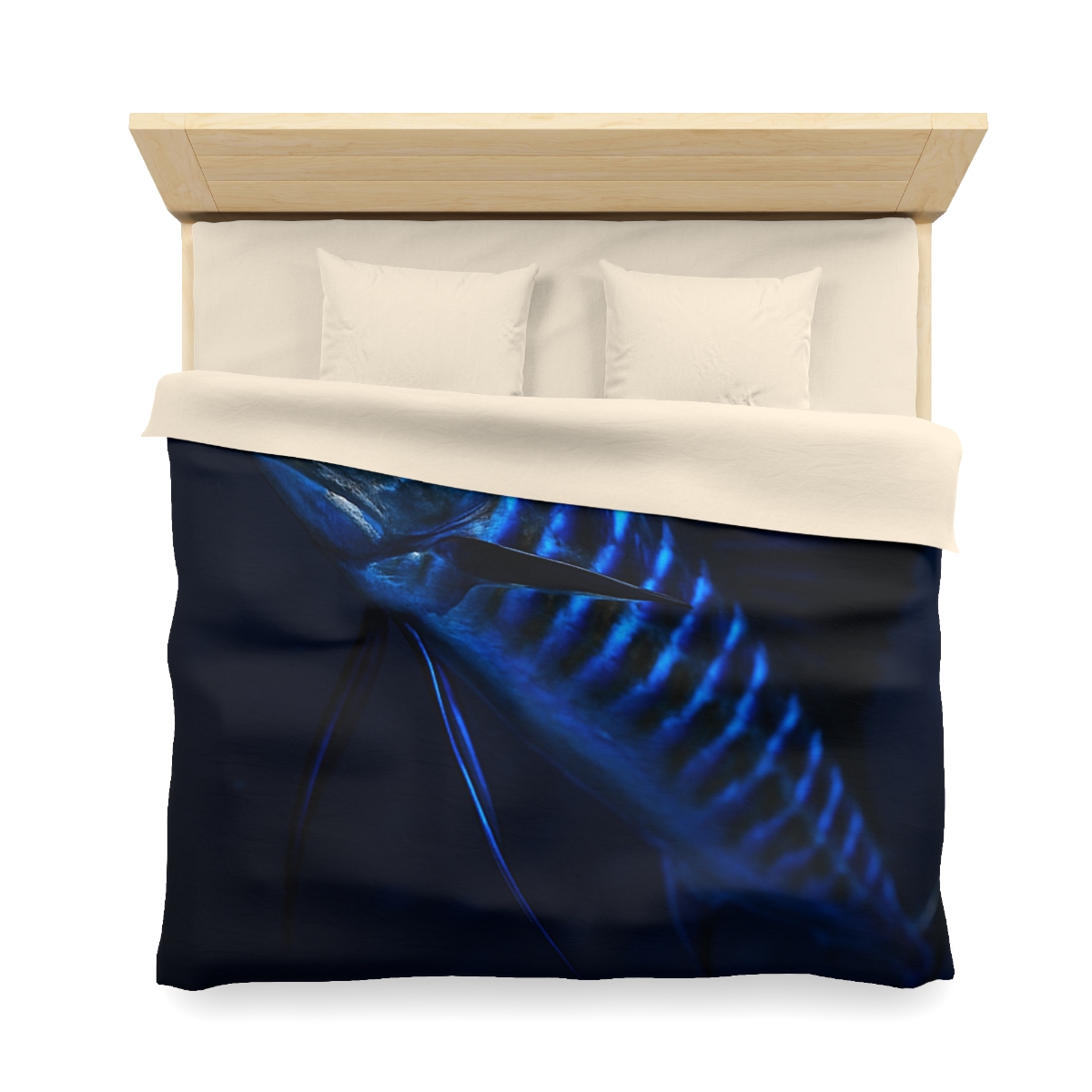 Nebula Crown Sailfish designer printed duvets