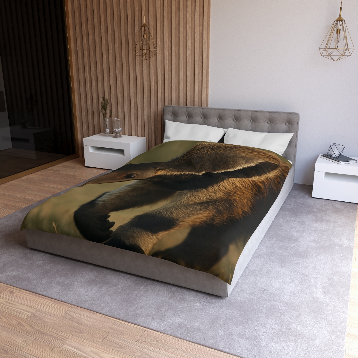 Ember Gaze Giant Anteater warm winter duvets